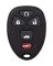 KeyStart Renewal KitAdvanced Remote Automotive Replacement Key GM016H Double  For GM