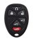 KeyStart Renewal KitAdvanced Remote Automotive Replacement Key CP084 Double  For GM