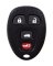 KeyStart Renewal KitAdvanced Remote Automotive Replacement Key CP009 Double  For GM