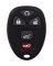 KeyStart Renewal KitAdvanced Remote Automotive Replacement Key CP007 Double  For GM