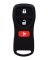 KeyStart Self Programmable Remote Automotive Replacement Key NIS011 Double  For Nissan Infiniti