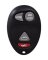 KeyStart Self Programmable Remote Automotive Replacement Key GM043 Double  For GM