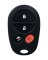 KeyStart Renewal KitAdvanced Remote Automotive Replacement Key CP134 Double  For Toyota