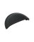 DRAWER PULL CUPS BLACK