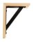 MTL & WD SHELF BRACKET