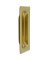 1 3/8 X 3 1/4 BRASS FLUSH PULL d