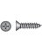 100Pk 8x5/8 PH SS FH Metal Screw