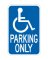 HANDICAP PARKING 12"X18"