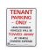 19 X 15 TENANT PARKING ONLY -701