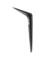 Shelf Bracket Blk 12x14"