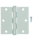 RSDNTL DR HNG WHT 3-1/2"