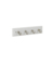 KEY RACK WHT 8.75" 4HKS