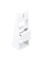 WHITE GUTTER BRACKET WEDGES AMAX