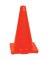 SAFETY CONE POLY 18"ORNG