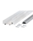 U-SHAPD BOTTOM SLVR 36"L