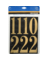NUMBERS 0-9 GOLD 3" 26PC