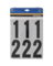 NUMBERS 0-9 BLK 3" 26PC