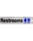 RESTROOM DECAL 2"X8"