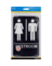 RESTROOM PLAQUE UNI 6X9"
