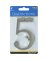 Hillman Distinctions 4 in. Silver Brushed Nickel Screw-On Number 5 1 pc