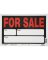 Hillman English Black For Sale Sign 8 in. H X 12 in. W