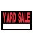 Yard Sale Sign 8x12"