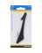 Hillman 4 in. Black Plastic Nail-On Number 1 1 pc