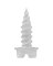SCRW GUTR 1/2" WHT 100PK