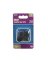 TIP LEG PLST BLK 5/8"4PK