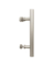 PULL HANDLE SATIN 12"H