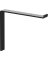 BRCKT SHELF STL BLK 10"