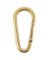 CARABINER BRASS GOLD