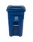 GARBAGE CAN 64G BLU TOTE