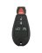 KEY FOB SHELL BLK CP128D