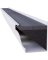 GUTTER GUARD K BLACK 5"