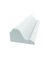 Moldura Pvc Wht 1-1/8"x8'
