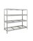 SHLF UNIT 4TIER MTL 60"W