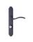 MORTISE LATCH METAL BLK