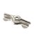 Prime-Line Steel Double Wing Clip For 1-2/3 inch 6 pk