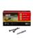 WOOD SCREWS BLK 100PK 2"