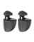 SHELF CLP JAM BLK 3" 2PK