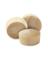 HEAD PLG RND BIRCH 3/8"