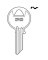 KEY YALE Y5