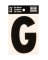 LETTER G VINYL 3"BLACK