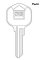 KEY LARGE HEAD KW1