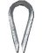 Campbell Galvanized Zinc Wire Rope Thimble 3/8 in. L