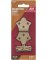 Ace 1-11/16 in. W X 3-1/16 in. L Polished Brass Brass Decorative Hinge 2 pk