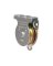 2" Pulley Sgl Wall/ceil Mnt