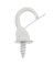 Safety Cup Hook  1"  Wht