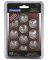 KNOBS SATIN NICKEL 10-PK